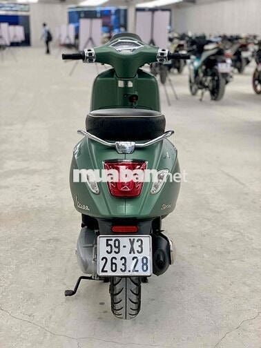 Vespa Sprint 125 ABS 2018 Xanh Rêu Nhám Chính Chủ