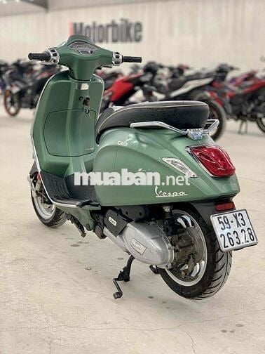 Vespa Sprint 125 ABS 2018 Xanh Rêu Nhám Chính Chủ