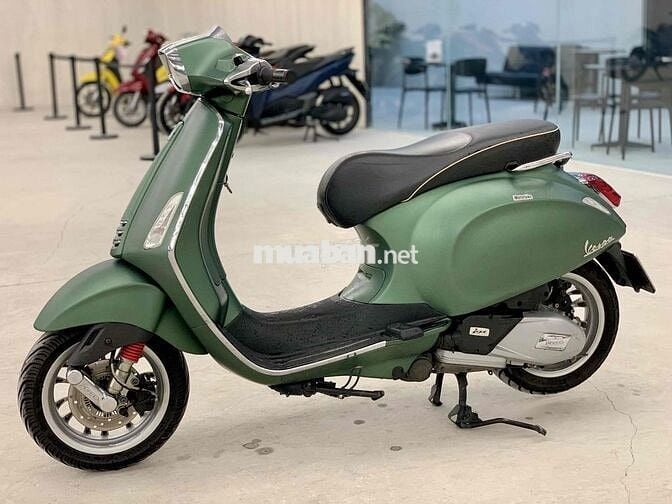 Vespa Sprint 125 ABS 2018 Xanh Rêu Nhám Chính Chủ