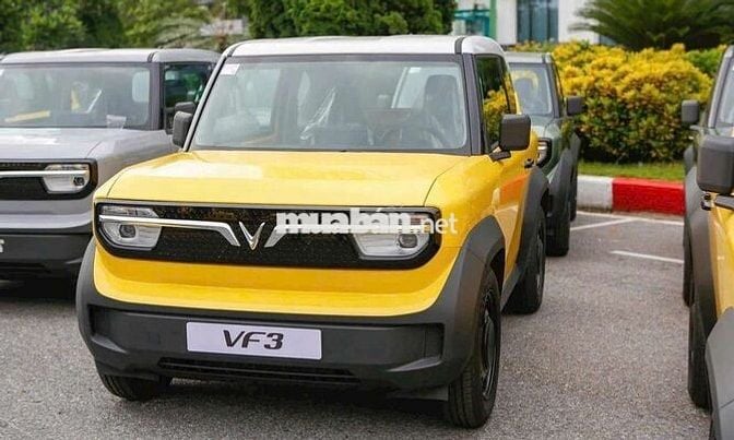 Xe điện VinFast VF3 đỏ