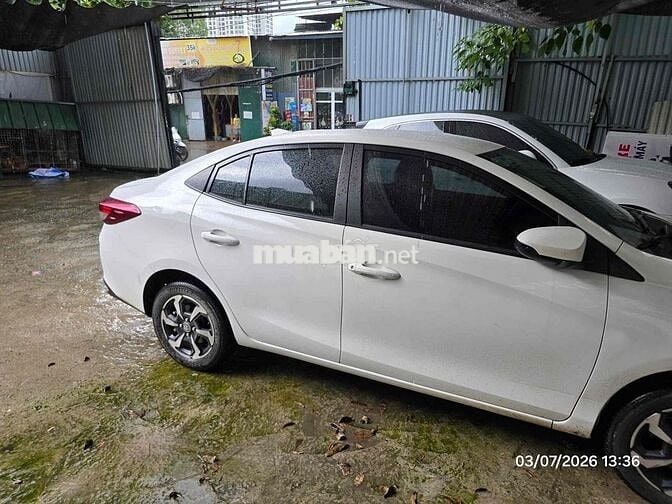 Toyota Vios E CVT Trắng Tự động 37187 km