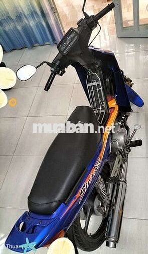Sirius đời đầu - Yamaha màu xanh