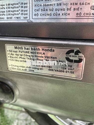 Honda Future Neo 2006 Đỏ