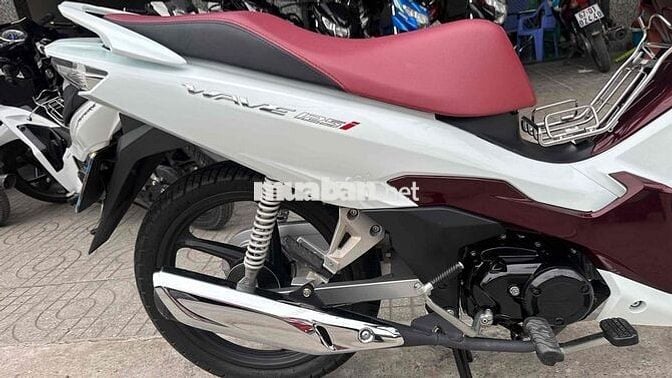 Honda Wave i 125 Thái 2023 Trắng đỏ ( hỗ trợ góp )