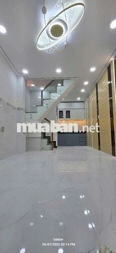 Bán Nhà mới xay Hẻm thông tứ tung 