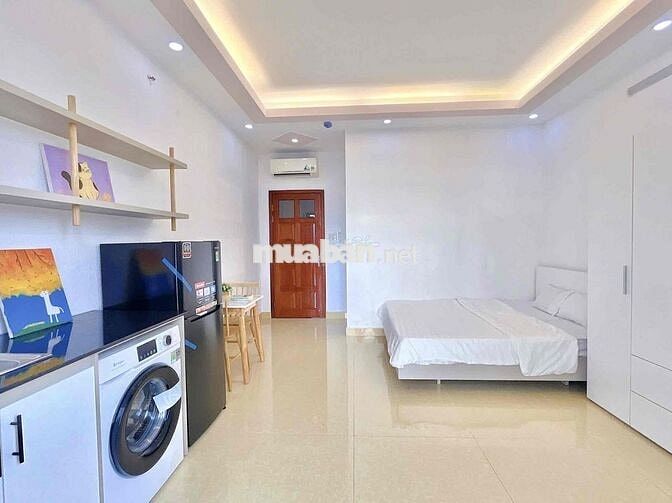 🏡CĂN HỘ STUDIO BAN CÔNG SIÊU THOÁNG🌳CHỢ BÀ CHIỂU🌻MÁY GIẶT RIÊNG✨35M2✨