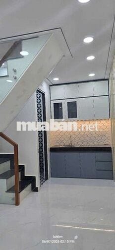 Bán Nhà mới xay Hẻm thông tứ tung 