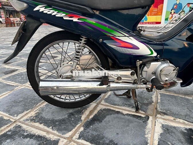 Honda Wave Alpha Xanh Kim loại 77717 km