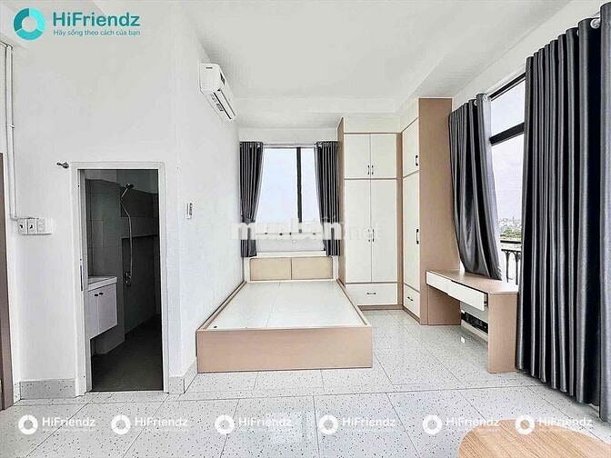 STUDIO GIÁ TỐT - FULL NT - MỚI XÂY - ĐÓN GIÓ TỐT - GẦN AEON TÂN PHÚ