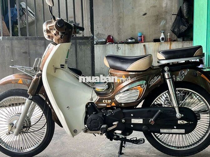 Cityboss Cub 50cc 2022 Nâu trắng 10.000 km