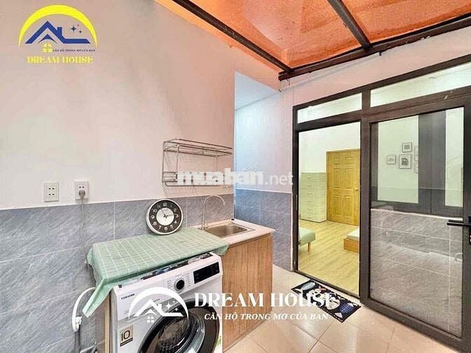 CĂN HỘ MINI MỘT PHÒNG NGỦ TÁCH BẾP DƯỚI TRỆT AN NINH THOÁNG MÁT