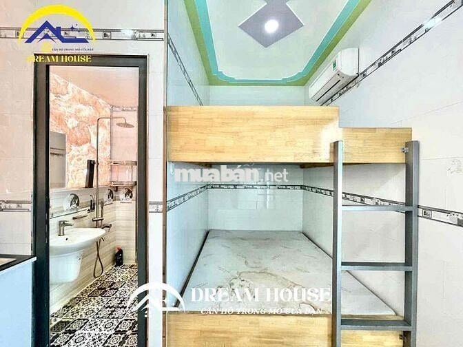 PHÒNG TRỌ GÁC HAI KHÔNG GIAN NGỦ GIÁ RẺ SẴN NỘI THẤT NGAY AEON TP