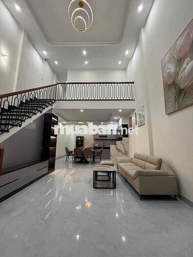 076 CHO THUÊ NHÀ GÁC LỬNG HIỆN ĐẠI FULL NỘI THẤT XỊN MỊN