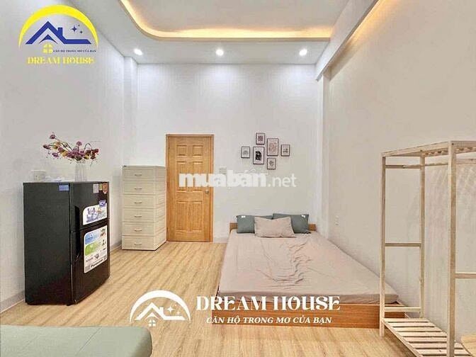 CĂN HỘ MINI MỘT PHÒNG NGỦ TÁCH BẾP DƯỚI TRỆT AN NINH THOÁNG MÁT