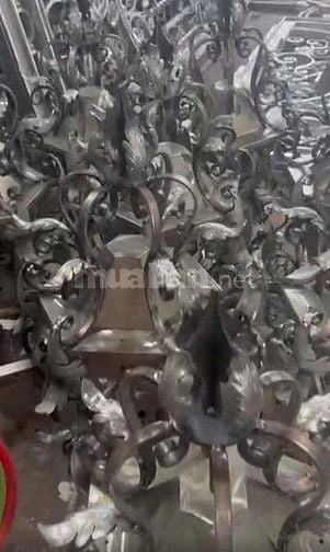 Đèn sắt mỹ thuật trang trí cho biệt thự, villa sang 