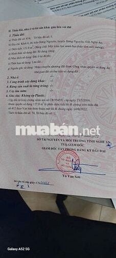 Bán đất thị trấn Hưng Nguyên ngay bên cạnh VSIP, đường 72M. Dt 122m2