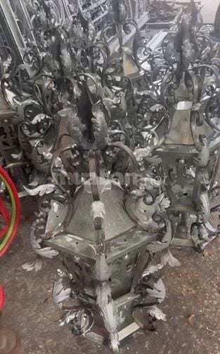 Đèn sắt mỹ thuật trang trí cho biệt thự, villa sang 