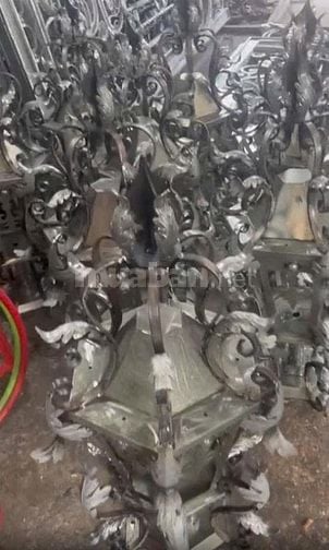 Đèn sắt mỹ thuật trang trí cho biệt thự, villa sang 