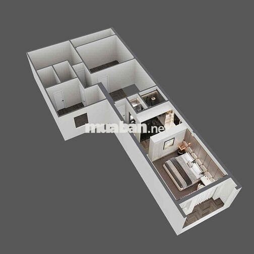 Cho thuê nhà Tô ký nội thất cao cấp đầy đủ vừa ở vừa làm vp