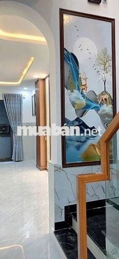 Nhà moi tặng nội thất 3ph ngủ 1/ huỳnh thị hai ngang hon 5m tret lâu