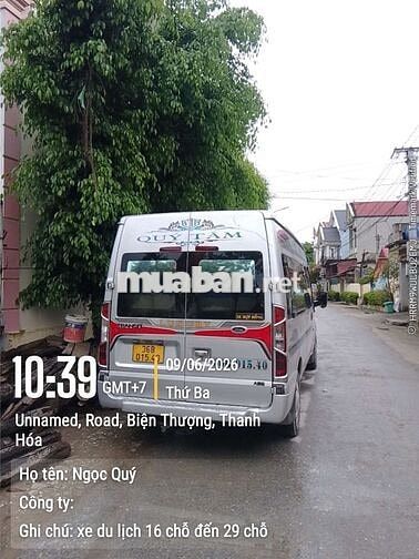 Ford Transit 2015 16 chỗ Bạc