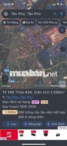 Đất Vườn mới tách sổ có 80m2TC - Gần KDL Suối Mơ - Chưa Qua Đầu Tư.