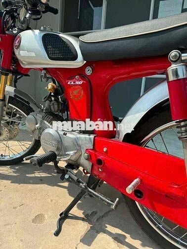 Honda CL50 Nhật Bản Đỏ bạc