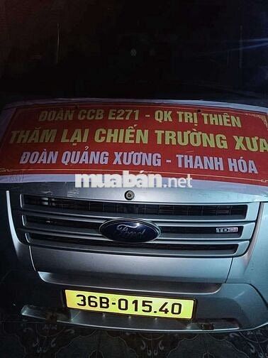 Ford Transit 2015 16 chỗ Bạc