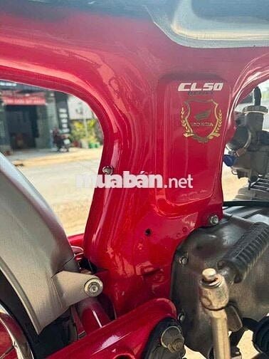 Honda CL50 Nhật Bản Đỏ bạc