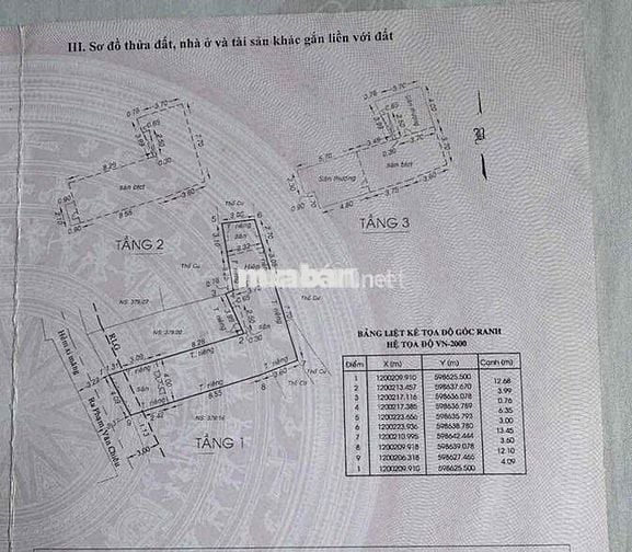 Bán nhà 1/ Phạm Văn Chiêu , Gò Vấp 100m2