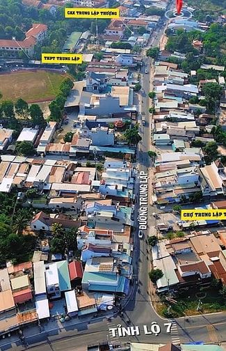 nuôi con học bán gấp đất 160m2, giá 1,2 tỷ ở đường Trung Lập Thái Mỹ