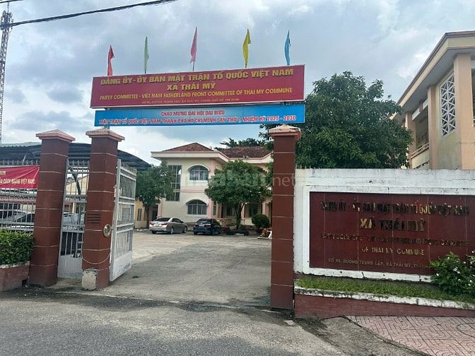 nuôi con học bán gấp đất 160m2, giá 1,2 tỷ ở đường Trung Lập Thái Mỹ
