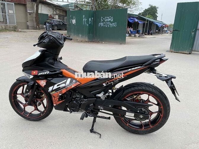 Yamaha Exciter 150 Đen cam biển 29 đã lên bi cầu