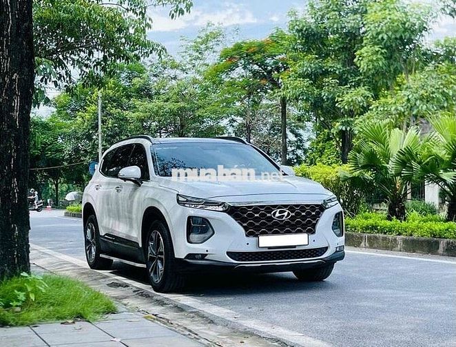 Hyundai Santa Fe Xăng Đặc Biệt 2019 Trắng 66000 km