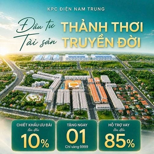 Bán Lô Góc 2 Mặt Tiền Gần Chợ Điện Nam Trung – Đường 15m – 90m² – Giá 