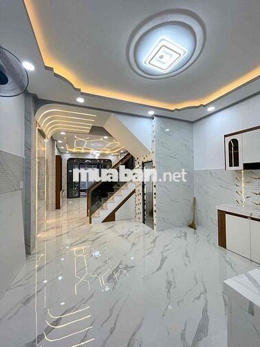 BÁN GẤP NHÀ MỚI ĐẸP - TRUNG TÂM QUẬN 6 - DT 4,2 x 13M, 3 TẦNG.