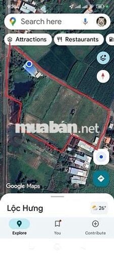 Đất 2 mặt tiền thuận tiện kinh doanh