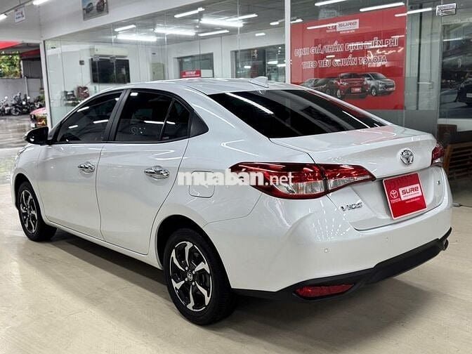 Vios G 2025 Trắng Ngọc Trai giá còn thương lượng