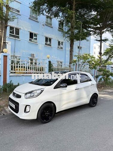 Kia Morning MT 1.2 2015 Số sàn Trắng