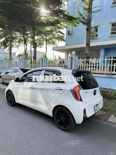 Kia Morning MT 1.2 2015 Số sàn Trắng