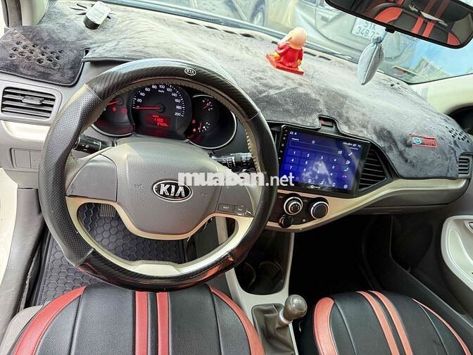 Kia Morning MT 1.2 2015 Số sàn Trắng