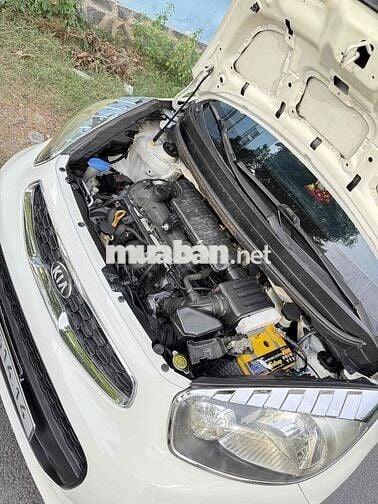 Kia Morning MT 1.2 2015 Số sàn Trắng