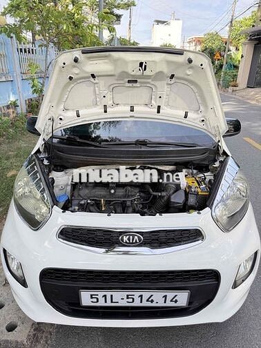 Kia Morning MT 1.2 2015 Số sàn Trắng