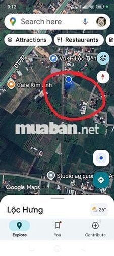 Đất 2 mặt tiền thuận tiện kinh doanh