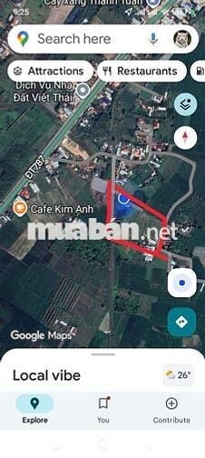 Đất 2 mặt tiền thuận tiện kinh doanh