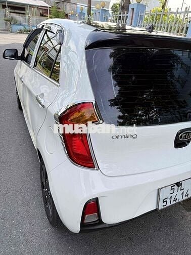 Kia Morning MT 1.2 2015 Số sàn Trắng