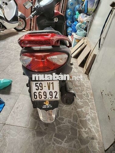 Xe máy điện SYM Attila màu Đỏ