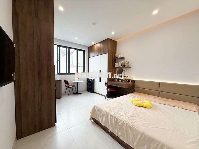 STUDIO NGAY TRUNG TÂM THIẾT KẾ TONE GỖ, GẦN Q4,Q1