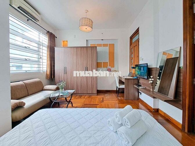 🌆THUÊ CĂN HỘ NGUYỄN THỊ MINH KHAI Q.1 , DẠNG 1PN 1PK BALCONY - FULL NT