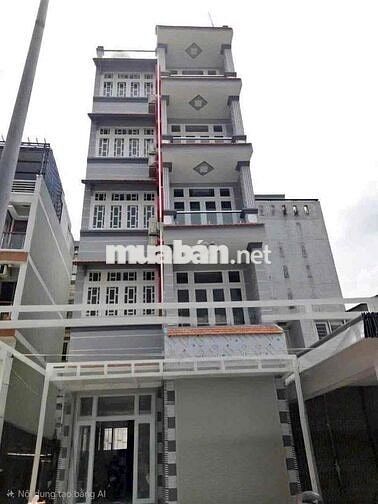 CHO THUÊ NHÀ - MT VĨNH KHÁNH - QUẬN 4 - DT: 7 x 14m - KC: Trệt, 4 Lầu,